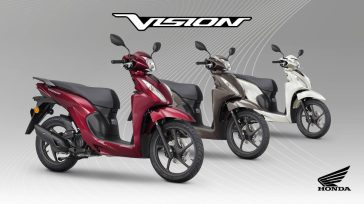 Tο Vision 110 της Honda με νέα χρώματα για το 2026