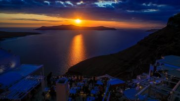 Σε ισχύ μέτρα της Πολιτικής Προστασίας για τη Σαντορίνη