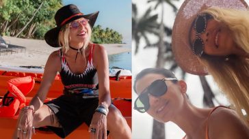 Άννα Βίσση: Στη Γαλλική Πολυνησία με τη Δήμητρα Κούστα