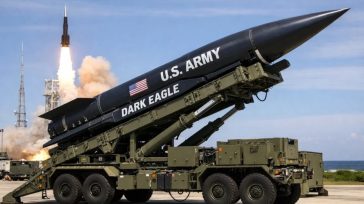 Oι ΗΠΑ σχεδιάζουν χτύπημα με τον υπερηχητικό πύραυλο «Dark Eagle» στη Μέση Ανατολή