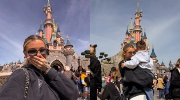 Modern Cinderella: Μαγικές στιγμές στη Disneyland με τον γιο της