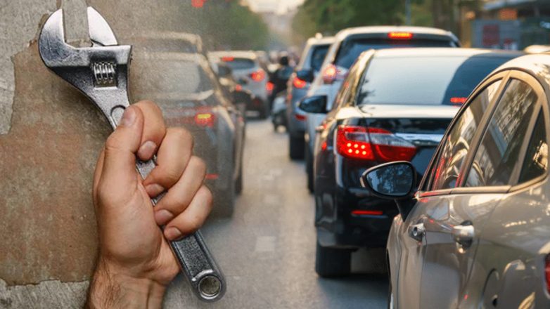 Επιτέθηκε με γαλλικό κλειδί σε οδηγό στο κέντρο της Αθήνας