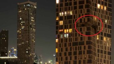 Ουκρανικό drone χτύπησε ουρανοξύστη στη Μόσχα