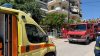 Παγκράτι Λαμίας: Απεγκλώβισαν ηλικιωμένη από φλεγόμενο διαμέρισμα
