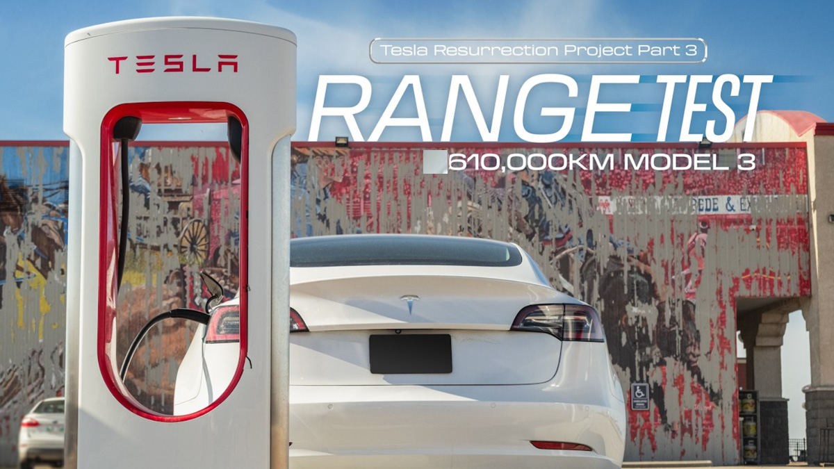 Tesla Model 3 με 610.000 χλμ. και την αρχική μπαταρία – Πόσο έχει πέσει η αυτονομία μετά από πέντε χρόνια; (Βίντεο)