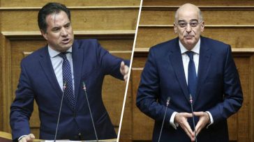 Σπόντες Γεωργιάδη κατά Δένδια: «Κάποιοι πάνε εκεί που μας βρίζουν και δεν έρχονται εδώ»