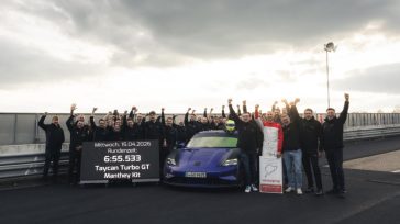 Η Porsche “τουμπιάνασε” τη Taycan Turbo GT και την έκανε ξανά το ταχύτερο σεντάν ηλεκτρικό αυτοκίνητο στο Nurburgring (Βίντεο)