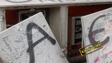 Νέα Φιλαδέλφεια: Σοβαρή παράλειψη ασφαλείας με ενεργό δίκτυο ρεύματος σε δημόσιο χώρο