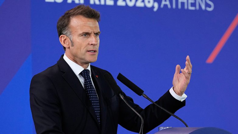 Μακρόν: «Η Γαλλία ουδέποτε εξέτασε το ενδεχόμενο να αναπτύξει δυνάμεις στο Ορμούζ»