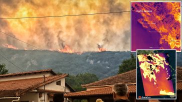 Άρχισαν να μεταδίδουν εικόνες οι θερμικοί δορυφόροι της Ελλάδας