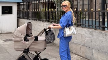 Κατερίνα Καινούργιου: Η πρώτη βόλτα με την 40 ημερών κόρη της, Ξένια στο κέντρο της Αθήνας