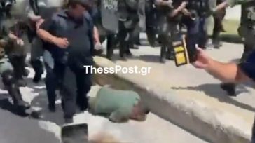 Σέρρες: Επεισόδια αγροτών με δυνάμεις των ΜΑΤ