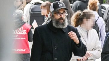 Αγνώριστος στο Άγιον Όρος ο ηθοποιός Άρης Σερβετάλης