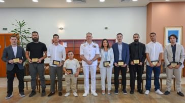 Πολεμικό Ναυτικό: Ορκίστηκαν εννέα διακριθέντες αθλητές και παραολυμπιονίκες