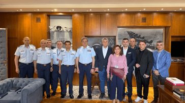 Συνάντηση της ΠΟΜΕΝΣ με τον Αρχηγό ΓΕΑ