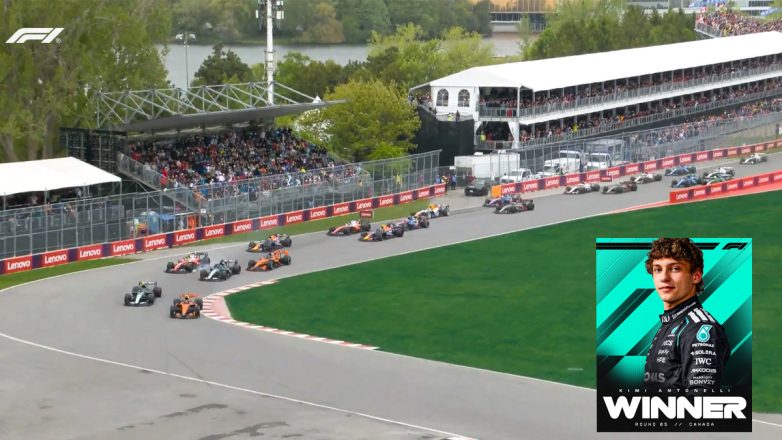 F1 GP Καναδά: Τέταρτη συνεχόμενη νίκη για τον απίθανο Kimi Antonelli της Mercedes