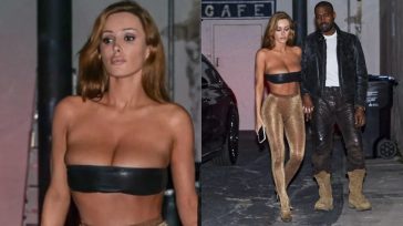 Bianca Censori: Για βραδινή έξοδο στο Los Angeles‎‎ με μικροσκοπικό, δερμάτινο τοπ και σέξι γόβες