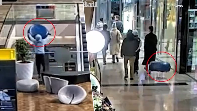Νεαρός εκσφενδονίζει καναπέ σε πελάτες Εμπορικού Κέντρου στο Λονδίνο