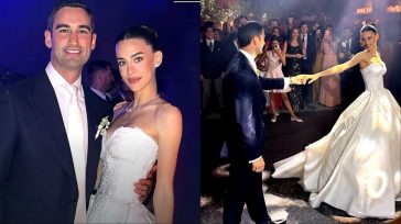 Γιάννης Προκοπίου – Valentina Lobeira: Οι επίσημες φωτογραφίες από τον εφοπλιστικό γάμο στην Αθήνα
