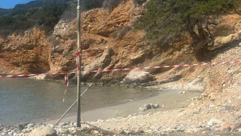 Κρήτη: Eξάρτημα ρωσικού πυραύλου ξεβράστηκε σε παραλία του Αγίου Νικολάου