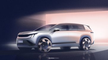 Skoda: Αυτά είναι τα πρώτα σκίτσα από το νέο επταθέσιο αμιγώς ηλεκτρικό Peaq