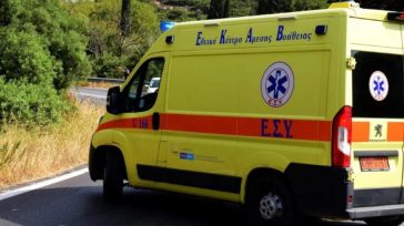Σφοδρή σύγκρουση φορτηγού με μοτοσικλέτα στη Νέα Αρτάκη