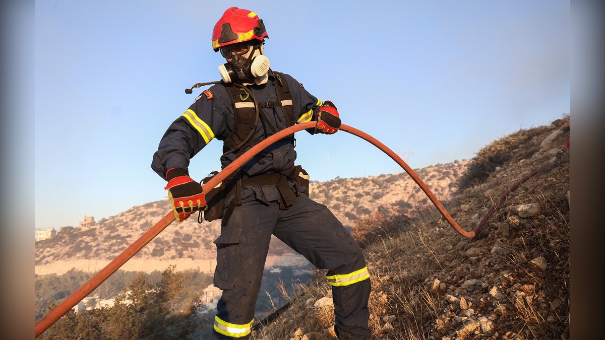 Σε εξέλιξη πυρκαγιά σε δασική έκταση στη Φθιώτιδα