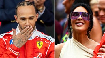 Lewis Hamilton: Το φιλί στην Kim Kardashian στο Μονακό