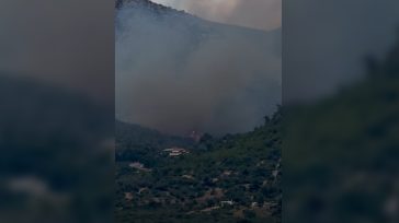 Φωτιά στο Σκάλωμα Λουτρακίου – Ήχησε το 112