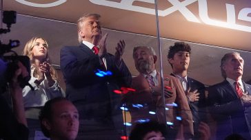 Αποδοκιμάστηκε ο Τραμπ στη Νέα Υόρκη πριν από τον 3ο αγώνα των τελικών του NBA