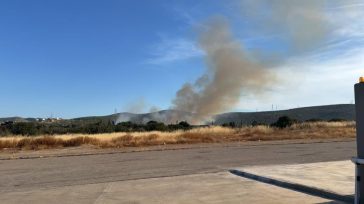 Οριοθετήθηκε η φωτιά στην Ιερά Μονή Θεοσκέπαστης στην Κερατέα