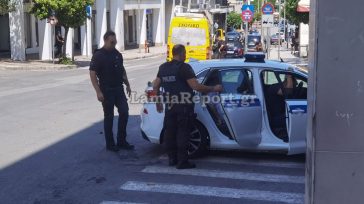 Λαμία: Περιστατικό με επιδειξία στο κέντρο της πόλης