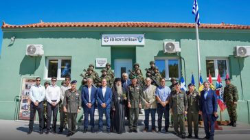 ΓΕΕΘΑ: Εγκαινιάστηκαν τα ανακαινισμένα Επιτηρητικά Φυλάκια «Ακρωτηρίου» και «Κουτσουκίδη»