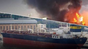 Η Ουκρανία έπληξε δεξαμενόπλοιο του «σκιώδους στόλου» της Ρωσίας