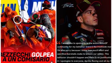 Ο Bezzecchi χαστούκισε κριτή του MotoGP και τιμωρήθηκε