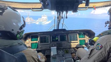 Ιταλικό Ναυτικό: Ασκήσεις ανεφοδιασμού εν πλω στον Ειρηνικό Ωκεανό
