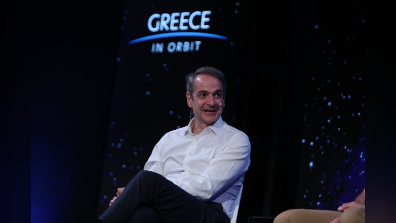 Ο Πρωθυπουργός Κυριάκος Μητσοτάκης στην ειδική εκδήλωση «Greece in Orbit – Η Ελλάδα στο Διάστημα: Η Επόμενη Ημέρα»