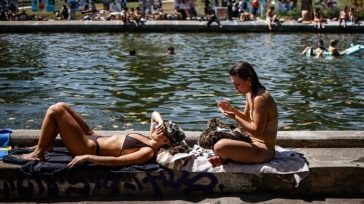 Γερμανία: Ιστορικό ρεκόρ υψηλής θερμοκρασίας – Προβλήματα από τον καύσωνα σε Αυστρία και Ελβετία