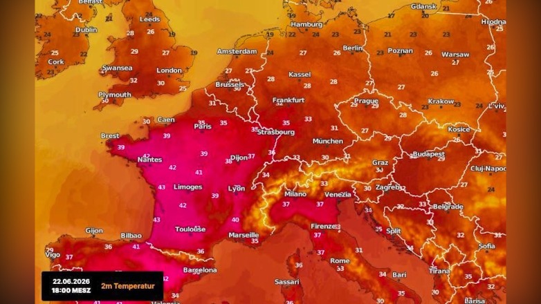Λιώνει από τα 40ρια η Ευρώπη