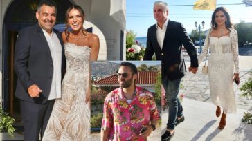 Ελένη Τσολάκη – Παύλος Πετρουλάκης: Βάφτισαν την κόρη τους στο Λαγονήσι – Οι λαμπεροί καλεσμένοι