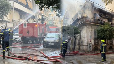Φωτιά στην Καλλιθέα: Ηλικιωμένη σώθηκε πηδώντας από μπαλκόνι – Τραυματίστηκε πολίτης που έσπευσε να βοηθήσει