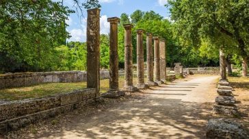 Η έπαυλη του Νέρωνα στην Αρχαία Ολυμπία ανοίγει με ασφάλεια για το κοινό