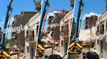 Κατάρρευση πολυκατοικίας στα Πετράλωνα: «Είχαμε προειδοποιήσει για την κλίση 15 μέρες πριν» λέει ενοικιαστής