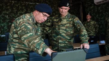 Σχηματισμούς στη Θράκη επισκέφθηκε ο Αρχηγός ΓΕΣ