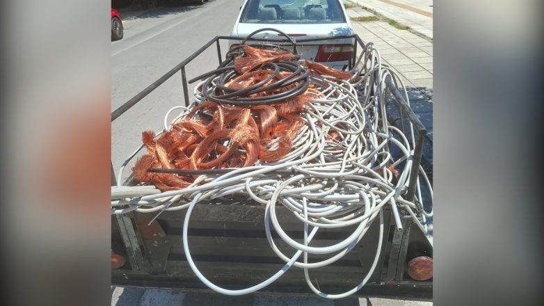 Σέρρες: Εξαρθρώθηκε σπείρα που έκλεβε χαλκό αξίας πάνω από 125.000 ευρώ Σέρρες: Εξαρθρώθηκε σπείρα που έκλεβε χαλκό αξίας πάνω από 125.000 ευρώ