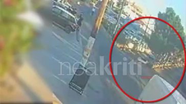 Βίντεο-ντοκουμέντο: Αυτοκίνητο απογειώνεται και σκορπά την καταστροφή στη Χερσόνησο
