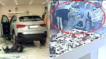 Βριλήσσια: Αυτοκίνητο έσπασε τζαμαρία και μπήκε μέσα σε μαγαζί