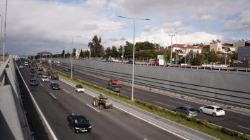 Κυκλοφοριακές ρυθμίσεις στην Αθηνών–Θεσσαλονίκης στον κόμβο της Λυκόβρυσης