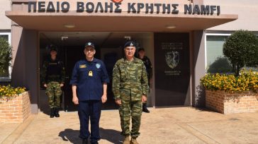Στο Πεδίο Βολής Κρήτης ο Διοικητής της ναυτικής δύναμης του ΝΑΤΟ
