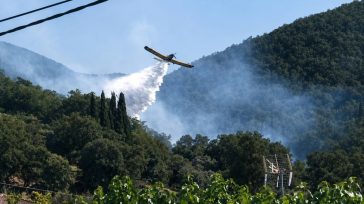Χωρίς ενεργό μέτωπο η πυρκαγιά στο Ακόντιο Βοιωτίας